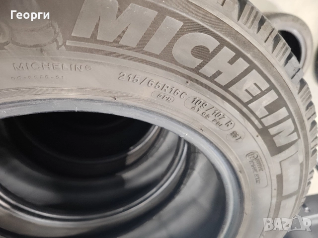 4бр.зимни гуми 215/65/16C Michelin, снимка 7 - Гуми и джанти - 51849371