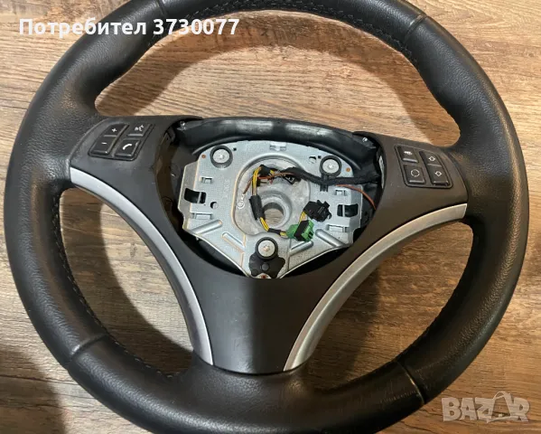 BMW E90 E91 E92 E93 E84 E81 E82 E88 E87 спортен волан, снимка 4 - Части - 48228970