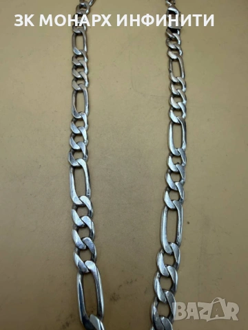 Сребърен ланец /925/, снимка 7 - Колиета, медальони, синджири - 53651358