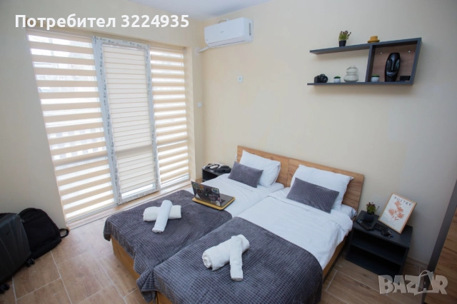 1-стаен  / Търново- кв.Бузлуджа/ 44000 EU/ Видеонаблюдение / Контрол на Достъпа / Обзаведен , снимка 5 - Апартаменти - 52286103