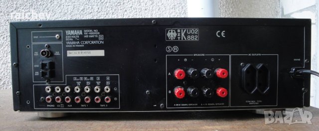 Yamaha RX-495RDS – Стерео ресивър от серията Natural Sound  ★ █▬█ █ ▀█▀ ★, снимка 5 - Ресийвъри, усилватели, смесителни пултове - 42552712
