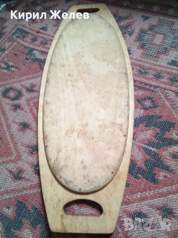 Стар дървен поднос 53669, снимка 3 - Антикварни и старинни предмети - 53390716