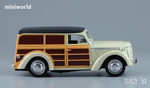 Москвич 400-422 1949 - мащаб 1:43 на DeAgostini моделът е нов в блистер, снимка 6 - Колекции - 42625938