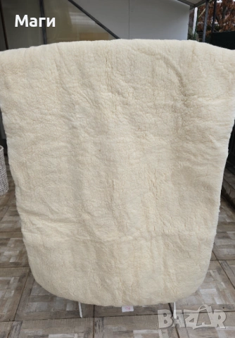 Протектор за матрак мерино вълна, снимка 2 - Протектори за матраци - 53471780