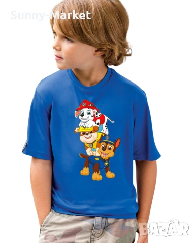 ПЕС ПАТРУЛ Детски тениски 1г - 16 г  + ИМЕ, снимка 3 - Детски тениски и потници - 53759908