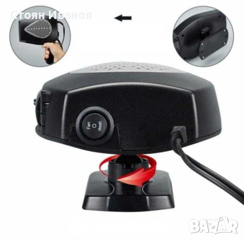 Електрическа печка за кола-вентилтор, снимка 3 - Части - 53098425