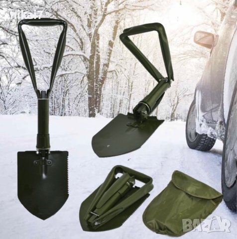 аварийна лопата сгъваема с трион къмпинг планина оцелява 57см/25см, снимка 2 - Други - 42073562