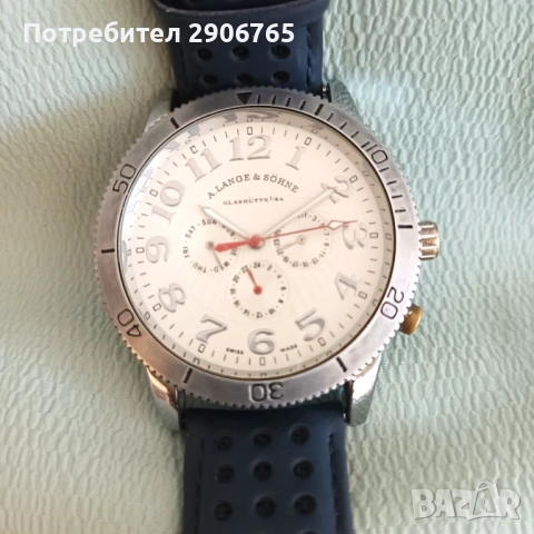 A.LANGE & SONE glashutte 1/sa автоматик хронограф работ, снимка 3 - Мъжки - 53620003