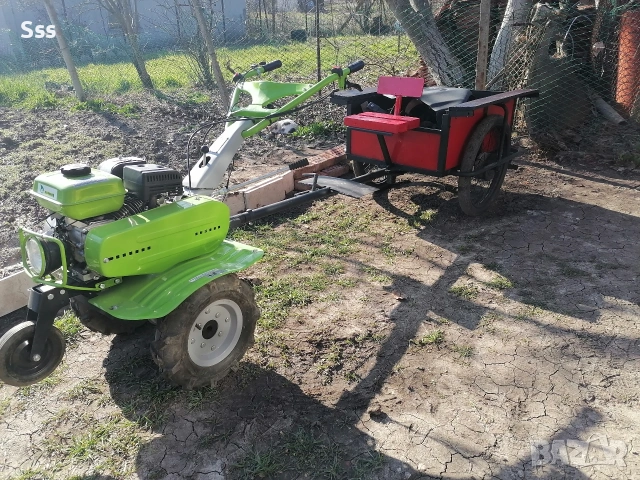 Ремарке за мотофреза със спирачки , снимка 7 - Градинска техника - 53051571