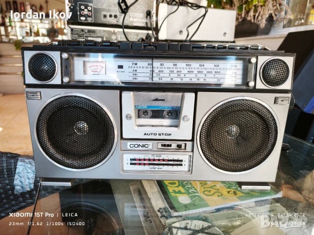 CONIC, снимка 2 - Радиокасетофони, транзистори - 53850307