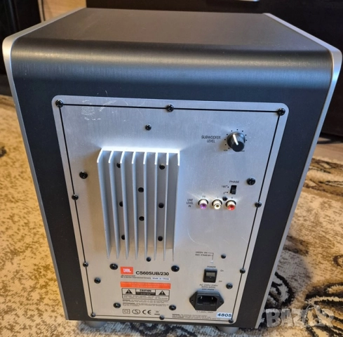 Активен Субуфер JBL CS60SUB/230, снимка 2 - Тонколони - 52515001