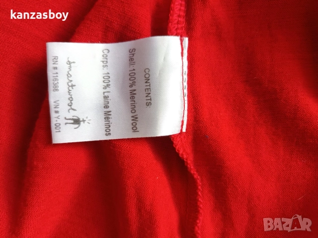 smartwool - дамска мерино тениска КАТО НОВА M, снимка 6 - Тениски - 51884029