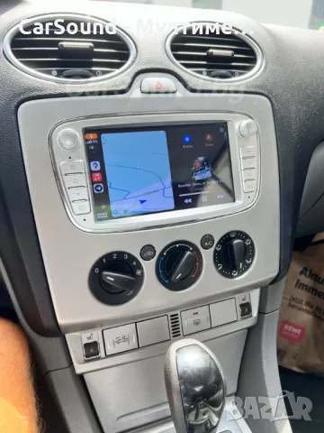 Ford - 7" Android 14 Мултимедия Форд Focus Mondeo Навигация Андроид , снимка 2 - Аксесоари и консумативи - 48673560