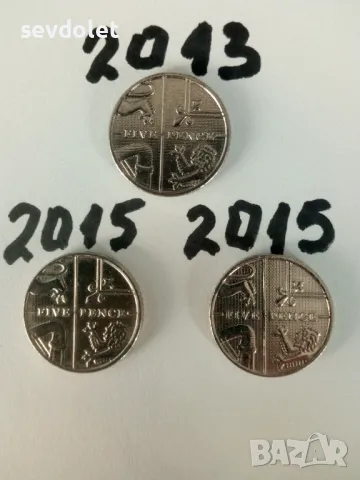 Колекционерски монети--Обединено кралство Великобритания.Обявената цена е за всичките., снимка 2 - Нумизматика и бонистика - 48697521