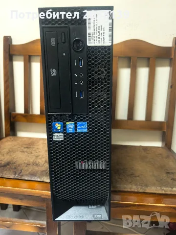LENOVO THINKSTATION C30 2 Xeon E5-2609 V2 2.50 GHZ* 180 GB SATA SSD 32 GB DDR3 DIMM VC:GForce 2Gb., снимка 2 - Работни компютри - 55903172