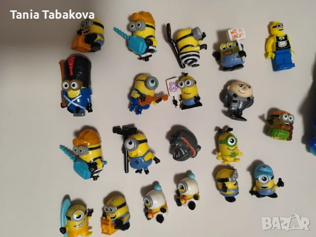 Голям лот фигурки Миньони , снимка 4 - Фигурки - 55826072