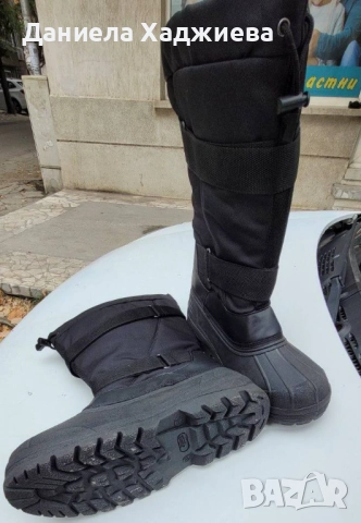 Високи ботуши с изолационна ватенка 45 номер, снимка 3 - Мъжки ботуши - 51888758