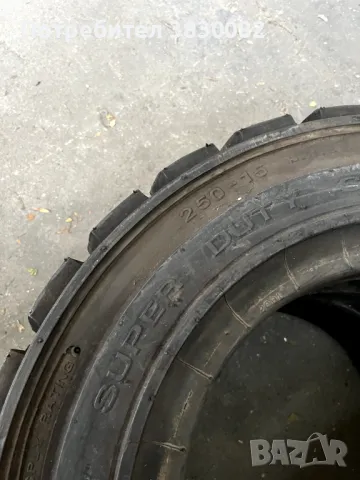 Гума за мотокар Super Duty 250-15 16PLY, снимка 5 - Гуми и джанти - 48347732