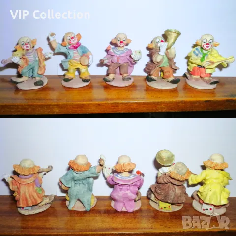 Продавам комплект от 5 весели клоуна, снимка 2 - Колекции - 49660188