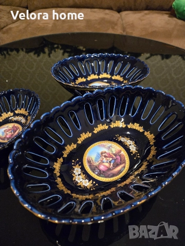 Уникални купи/съдове ОРИГИНАЛЕН ЯПОНСКИ КОБАЛТ, снимка 3 - Прибори за хранене, готвене и сервиране - 52807858