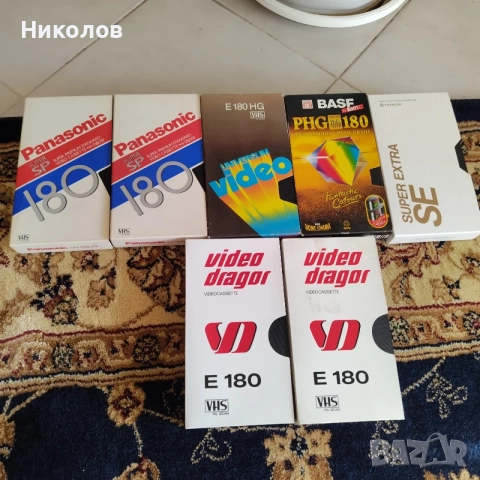  Видеокасетки  VHS 180 минути  "7бр к-т 15€"Сръбски Вечни Песни!+Доставка! 