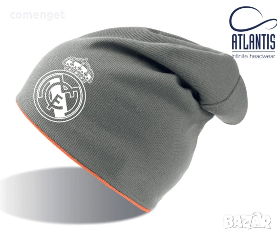 НОВО! ФЕН шапки тип beanie REAL MADRID / РЕАЛ МАДРИД - универсален размер. Или на ОТБОР по ИЗБОР!, снимка 4 - Шапки - 38508049