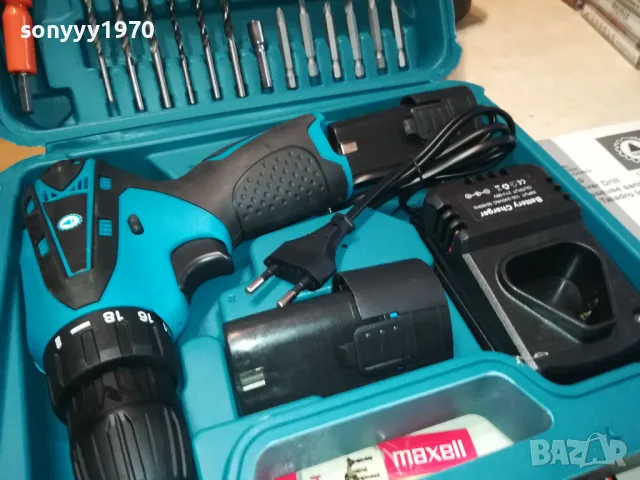 ВИНТОВЕРТ//БОРМАШИНА-КОМПЛЕКТ С ИНСТРУМЕНТИ 3103251836, снимка 9 - Винтоверти - 49713830