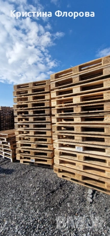 Дървени палети 80/120, снимка 3 - Индустриална техника - 53533043