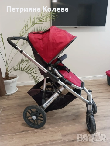 Бебешка количка UPPAbaby Vista – пълен комплект (кош + спортна), снимка 8 - За бебешки колички - 53349980