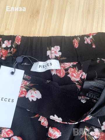 Дамски панталон PIECES, снимка 5 - Панталони - 50738166