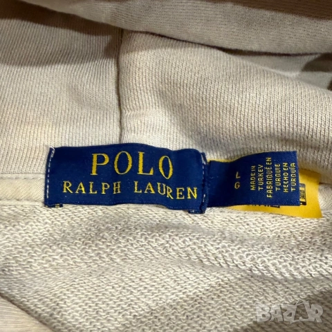 Мъжко горнище Polo Ralph Lauren Loopback Fleece | L размер, снимка 4 - Суичъри - 53386788