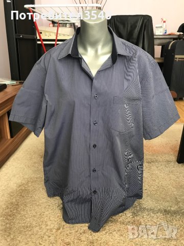 Сива мъжка риза