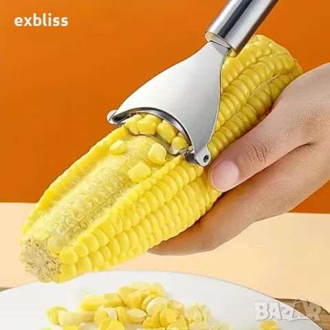 Многофункционална белачка за царевица и зеленчуци, снимка 5 - Аксесоари за кухня - 50223680