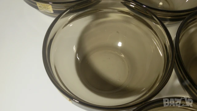 Лот 6 малки френски купички от закалено стъкло Arcoroc, снимка 8 - Прибори за хранене, готвене и сервиране - 51317280