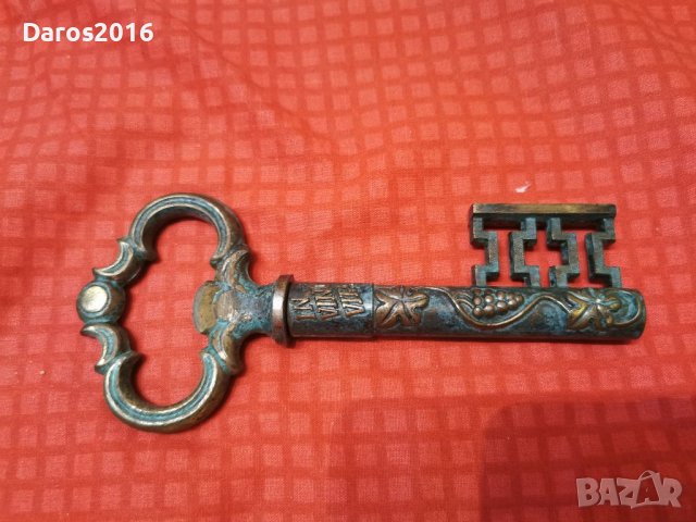 Стар бронзов тирбушон , снимка 3 - Антикварни и старинни предмети - 39468622