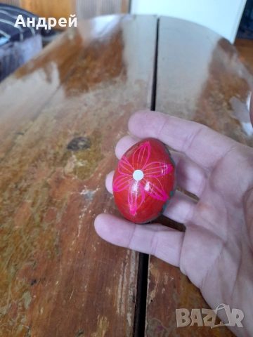 Старо дървено яйце #25