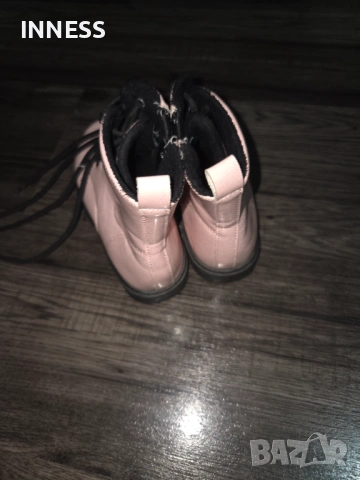 Розови Боти с блестящ ефект., снимка 4 - Детски боти и ботуши - 53057814