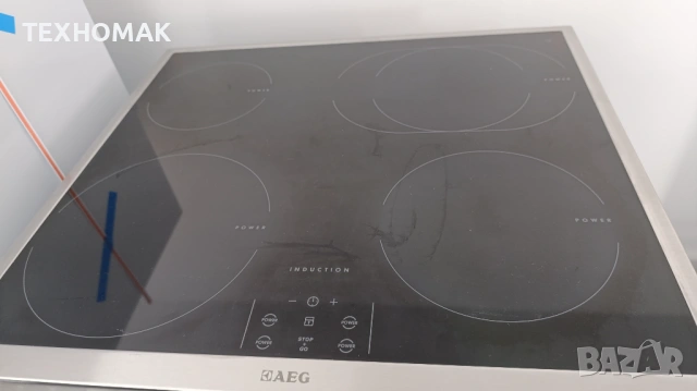 Фурна за вграждане AEG с индукционни котлони , снимка 3 - Печки, фурни - 53820734