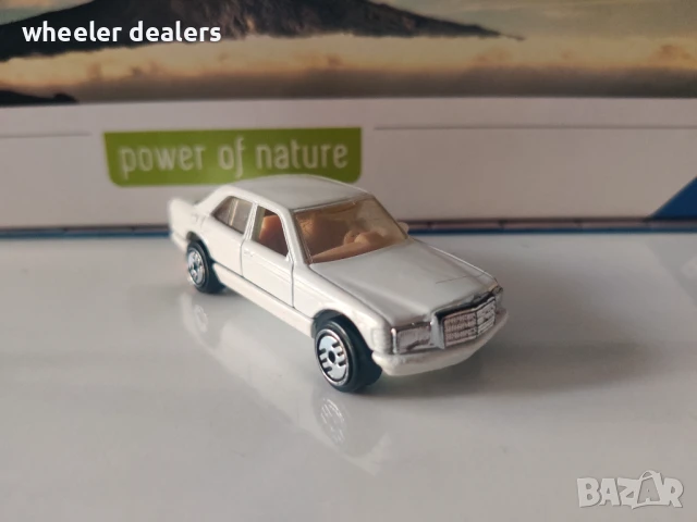 Метална количка Hot Wheels Mercedes Benz 380 SEL 1/64, снимка 7 - Колекции - 50745952