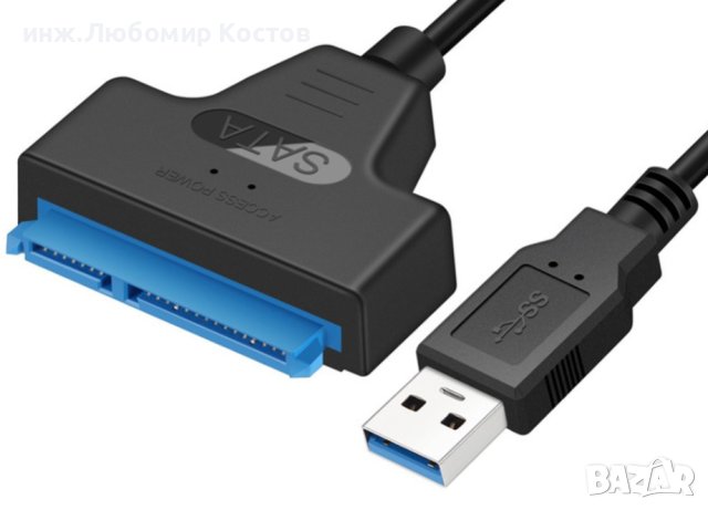 Адаптерни кабели свързващи 2,5-инчов външен SSD HDD твърд диск 22-пинов Sata 3, снимка 3 - Части и Платки - 41486585