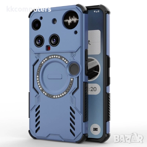 Butterfly Armor Магнитен калъф за Nothing Phone (3) 5G- PC + TPU, MagSafe, Охлаждащ дизайн, Вкл. Про, снимка 4 - Калъфи, кейсове - 52659453