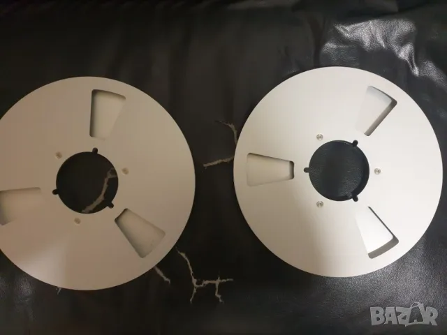 Лот от две метални магнетофонни ролки 26,5см. Двете за 160лв. Без ленти и кутии., снимка 9 - Аудиосистеми - 48422746