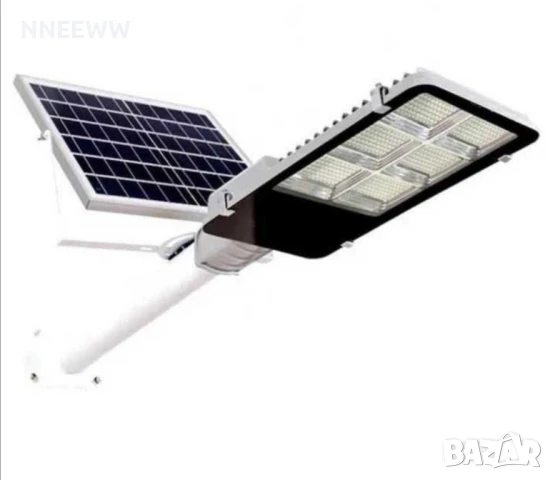 Улична соларна лампа jortan соларен панел и стойка 400W, снимка 5 - Соларни лампи - 50681661