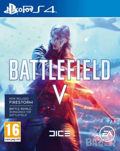 Battlefield V PS4 (Съвместима с PS5), снимка 1 - Игри за PlayStation - 44182349