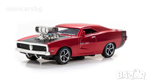 Метални колички: Dodge Charger R/T Fast & Furious, снимка 2 - Колекции - 32616293