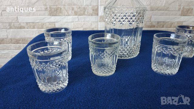 Чисто нов сервиз за ракия - 7 части - Завод Китка, снимка 4 - Сервизи - 36345012