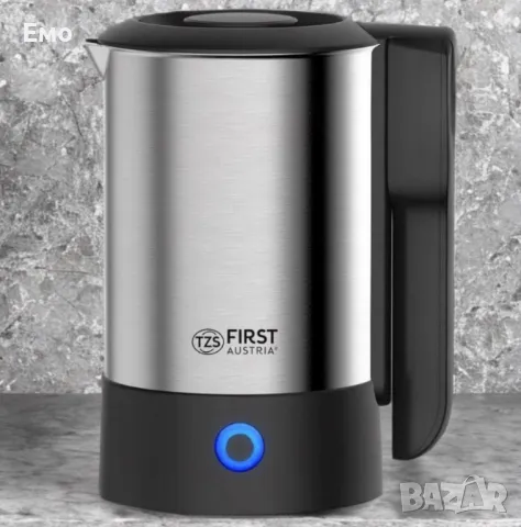 Електрическа туристическа кана от неръждаема стомана - 600 мл, 1000W FIRST, снимка 5 - Кани - 47858930