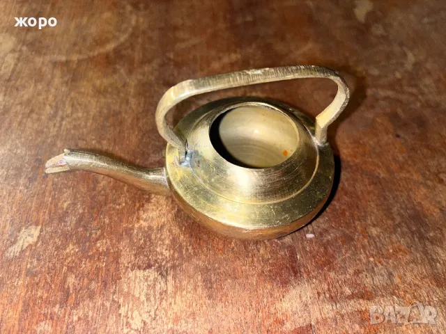 Бронзов чайник , снимка 1
