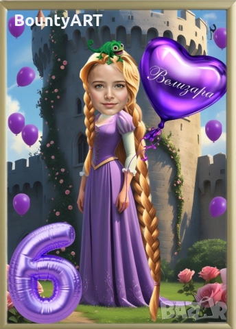 Детски персонализирани дигитални карикатури, снимка 14 - Подаръци за рожден ден - 51947272