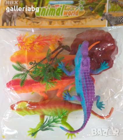 Комплект с животни влечуги (Animal world)